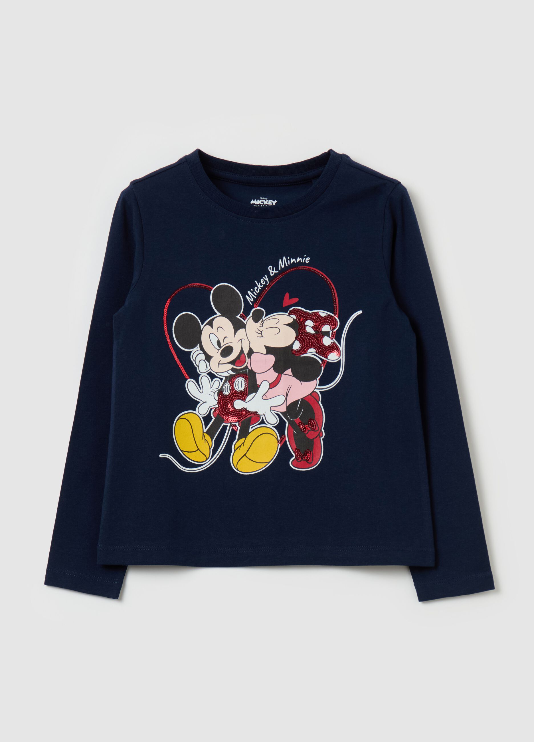 T shirt con stampa Minnie e Topolino OVS KIDS da Bambina OVS
