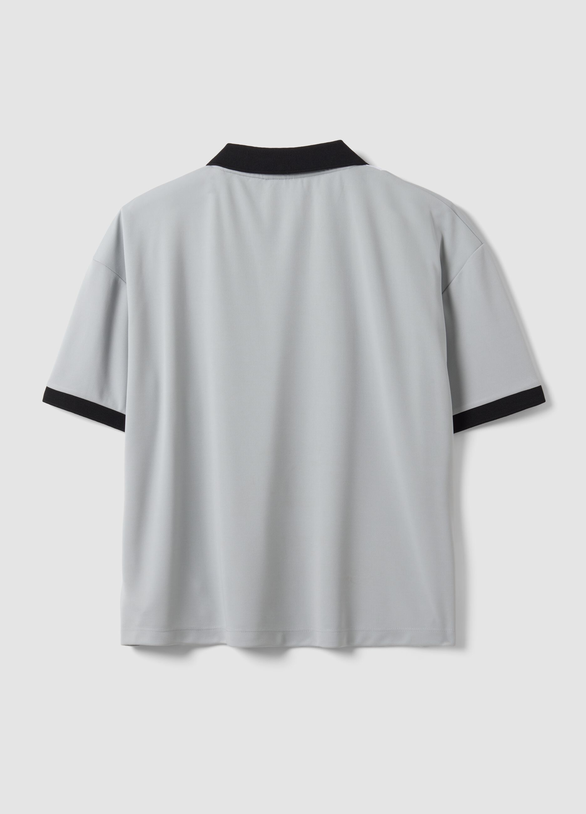 Grey PlayStation V-neck short-sleeve T-shirt