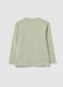 Children's green pure cotton regular fit jumper_1