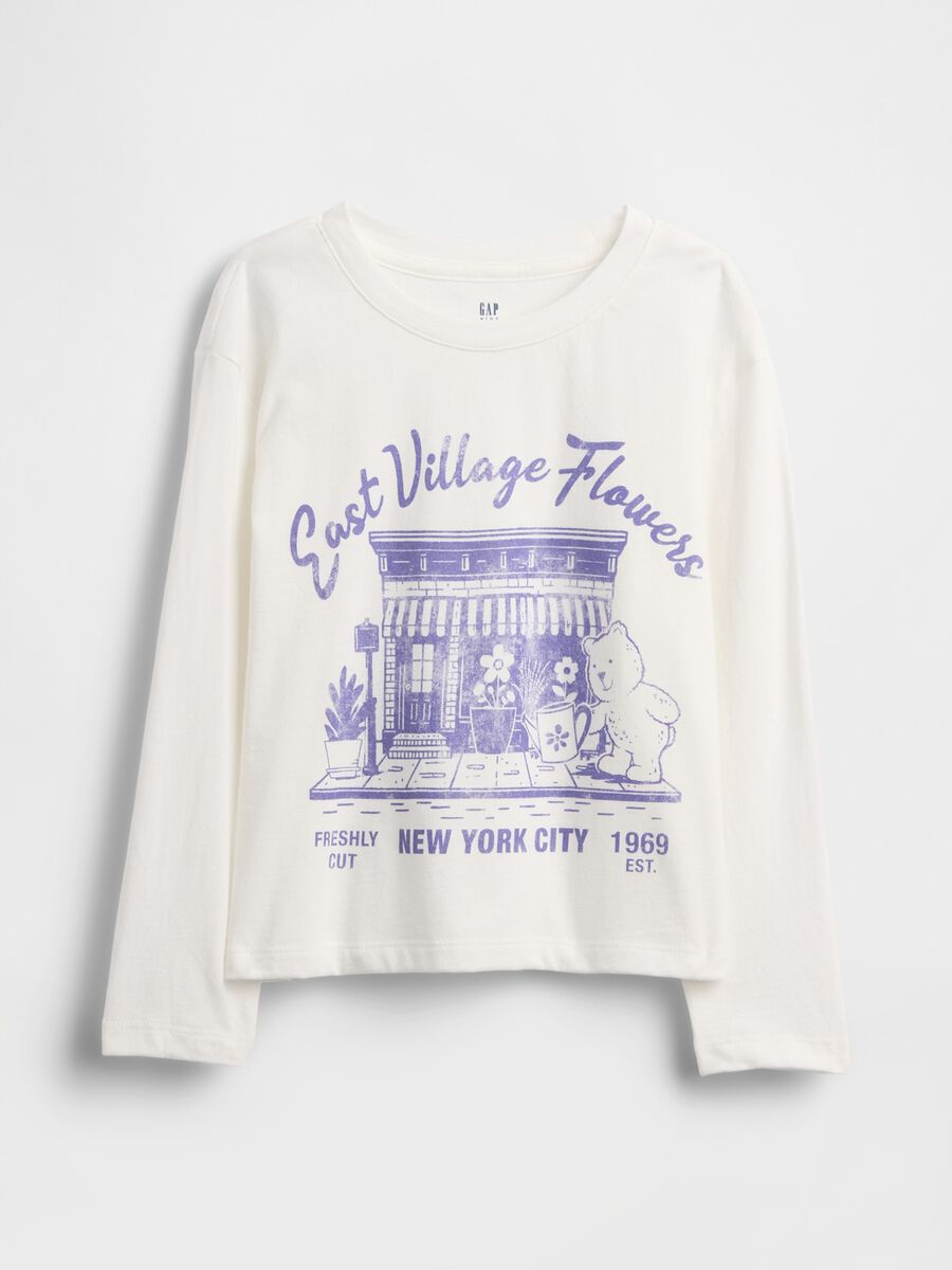 White long-sleeve t-shirt with prints_2