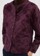 Purple embroidered jacket in pure cotton regular fit_3