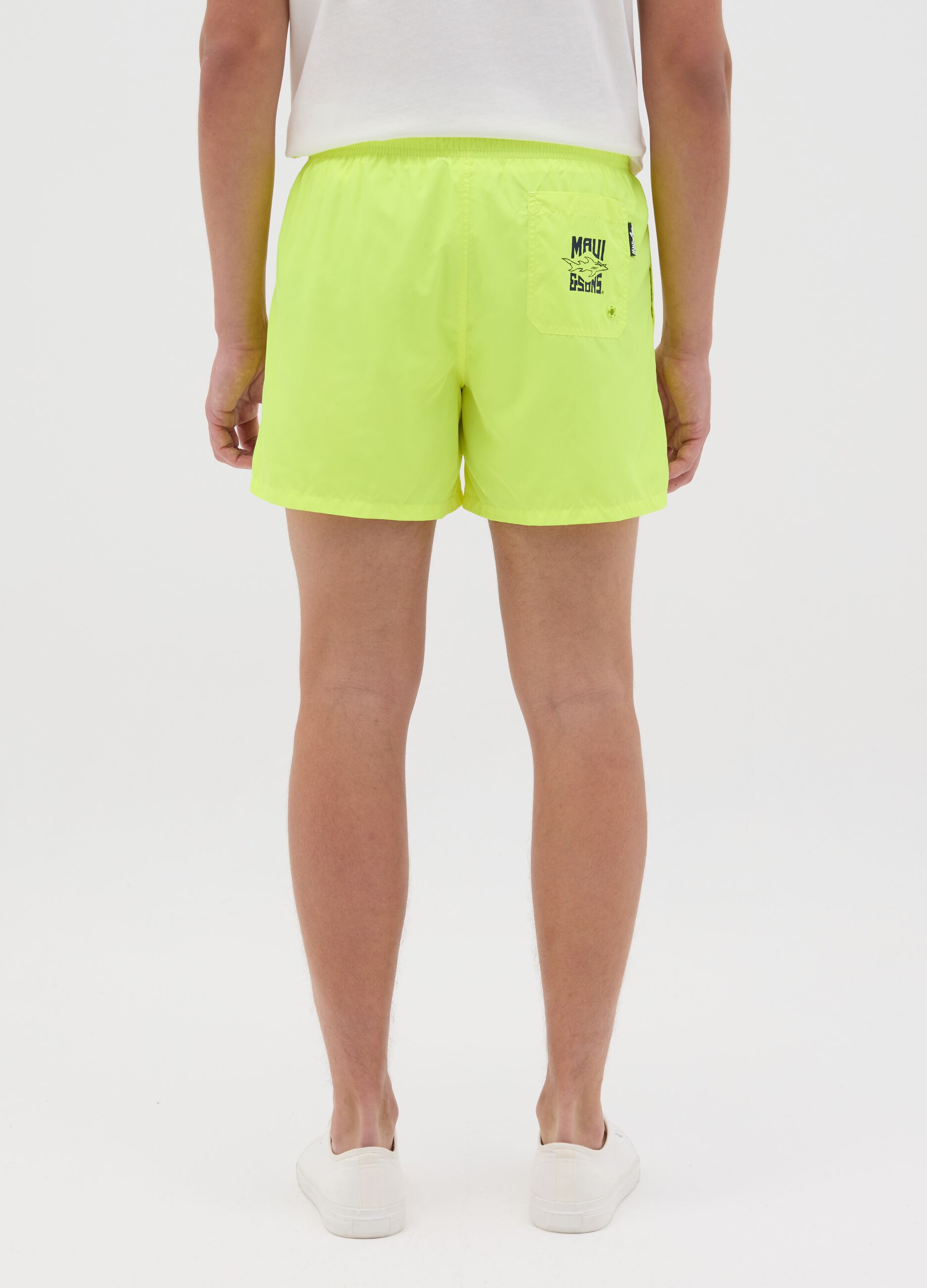 Maui Yellow Beach Shorts