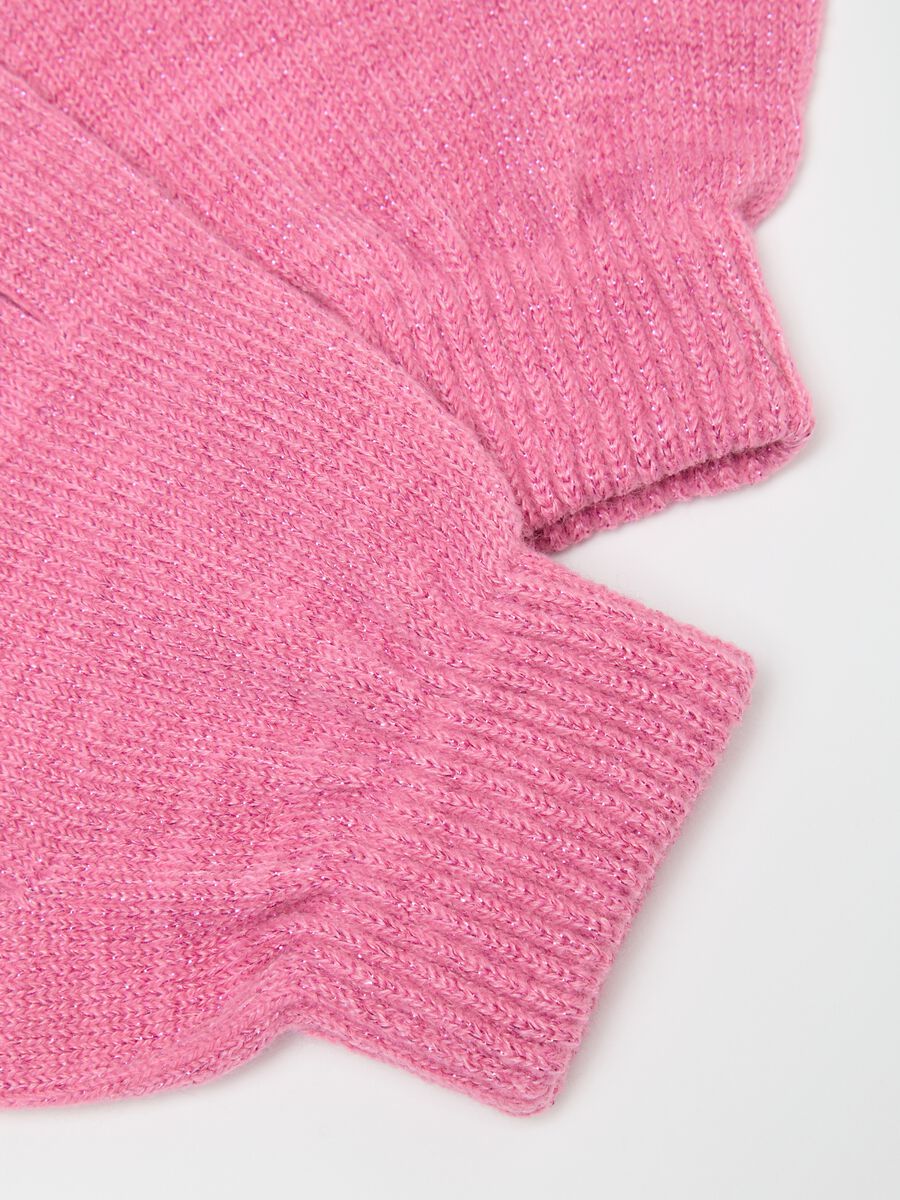 Pink Girls' Gloves_2