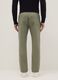 Green chino trousers in pure beige cotton regular fit_2