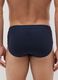 Blue cotton briefs regular fit_2