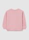 Pink cotton sweatshirt with fun prints_1