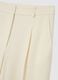Regular Fit Beige Trousers_5