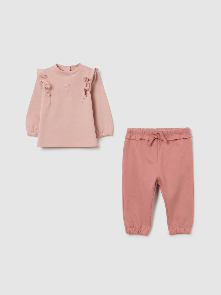 Pink Cotton Set for Baby Girl_0