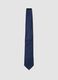 Blue pure silk tie, 8 cm wide_0