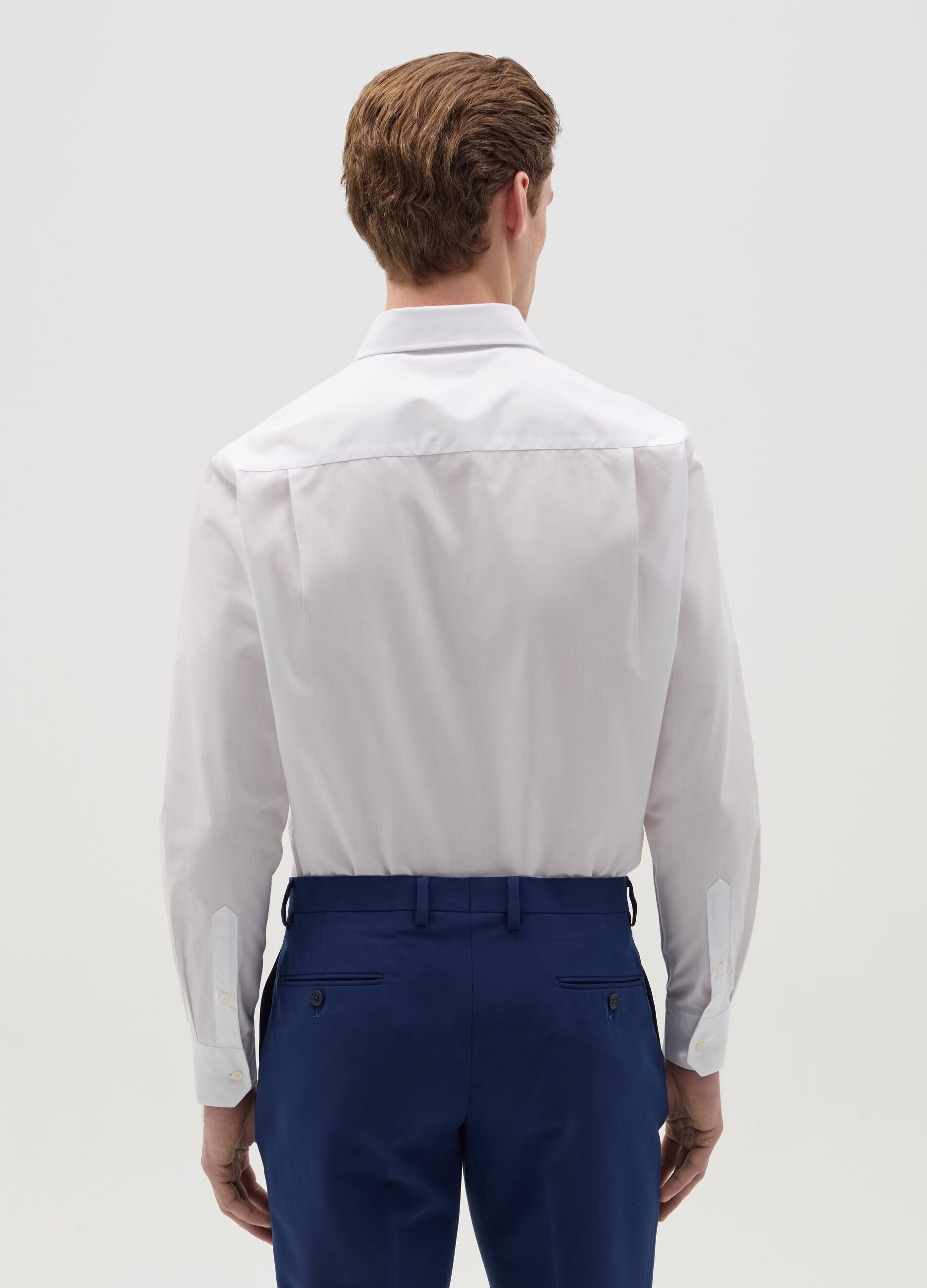 Regular-fit easy-iron shirt
