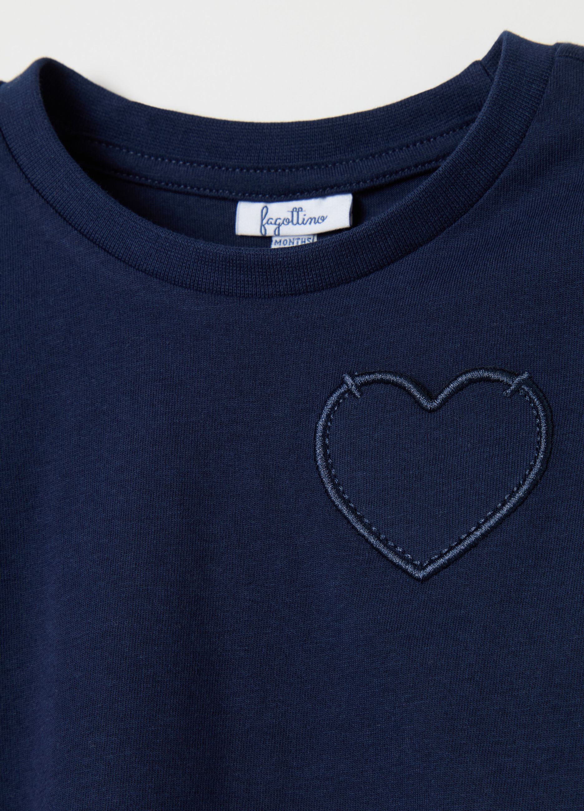 Bipack t-shirt maniche lunghe in cotone con stampa