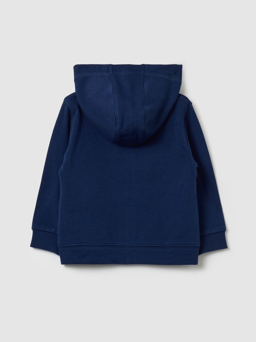 Full-zip in French Terry con cappuccio_1