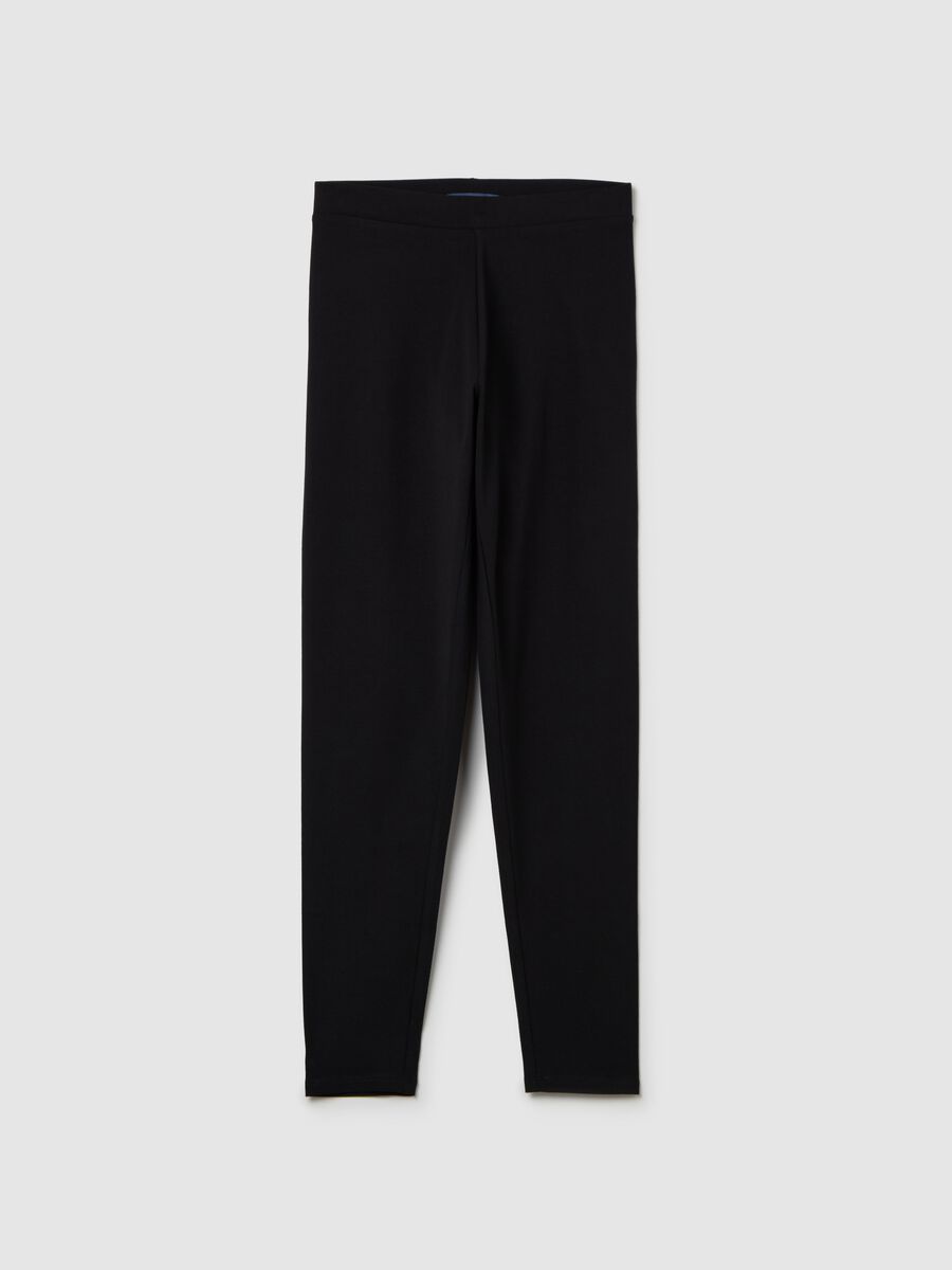 Essential leggings in stretch cotton_4