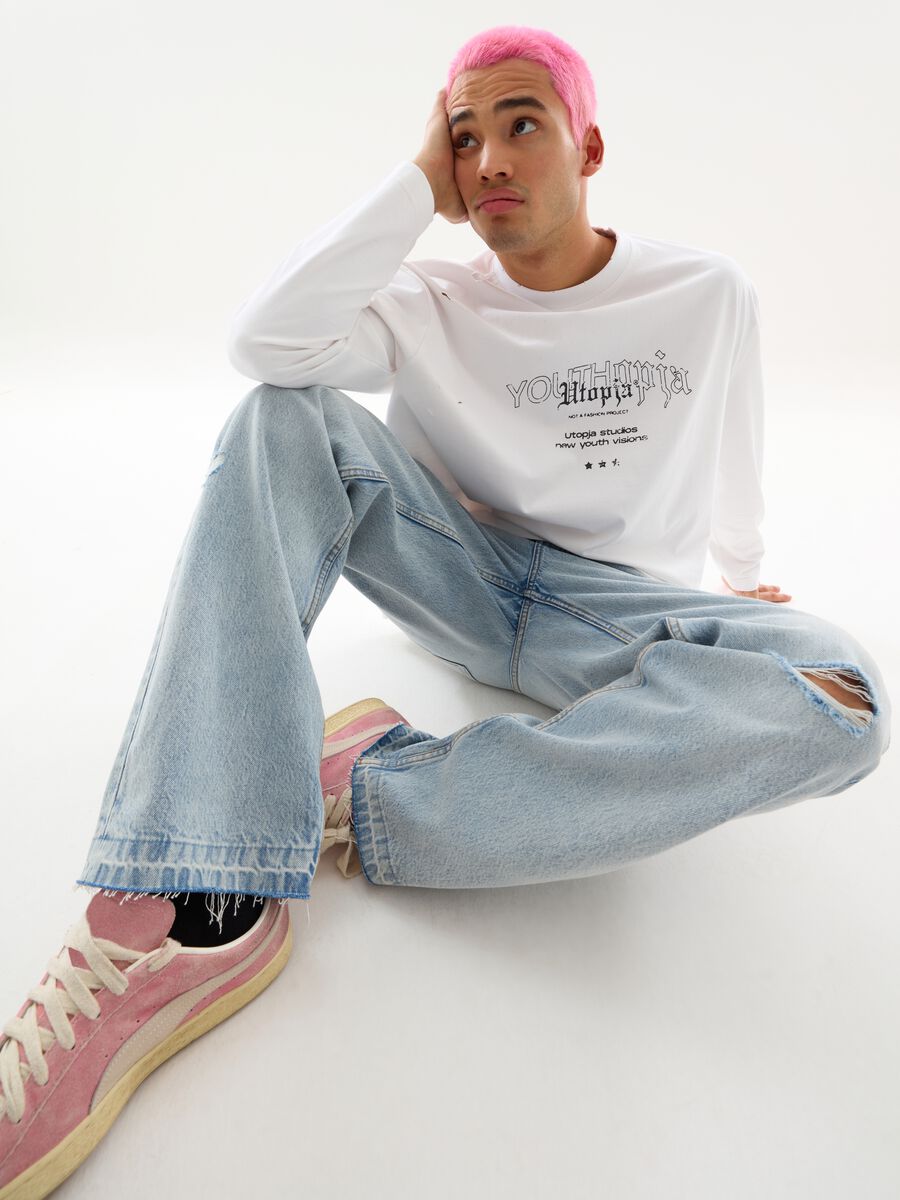 Baggy Lasered Denim_0