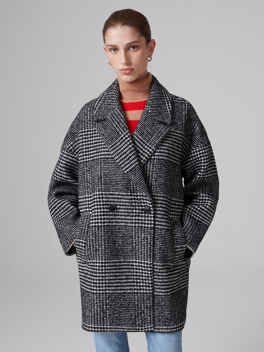 Cappotto doppiopetto pied de poule_1