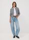 Grey cable-knit wool-blend cardigan_1