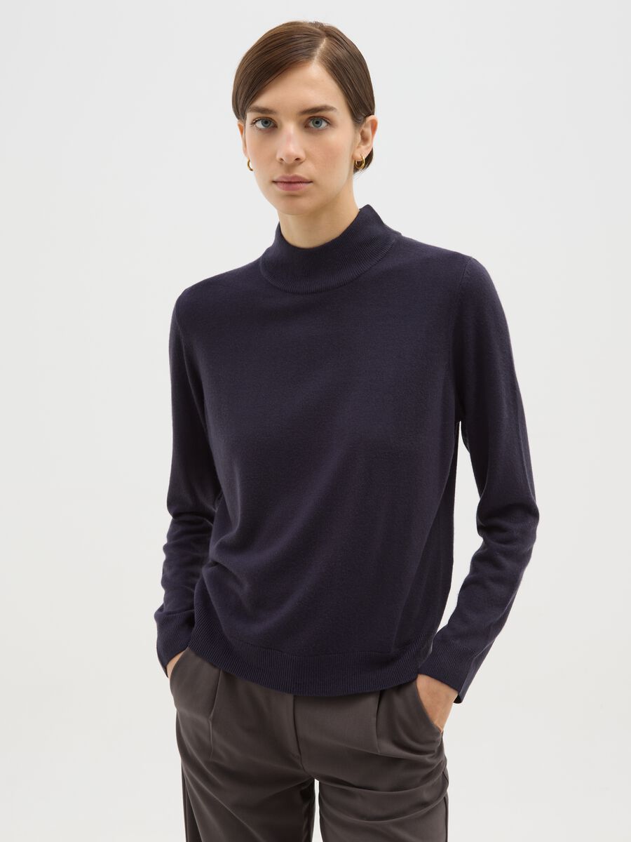 Regular fit blue jumper_0