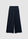 Blue wide leg trousers_4