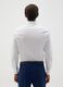 Men's Slim Fit White Blend Shirt_1