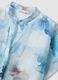 Light blue lyocell-blend shirt with floral print_1