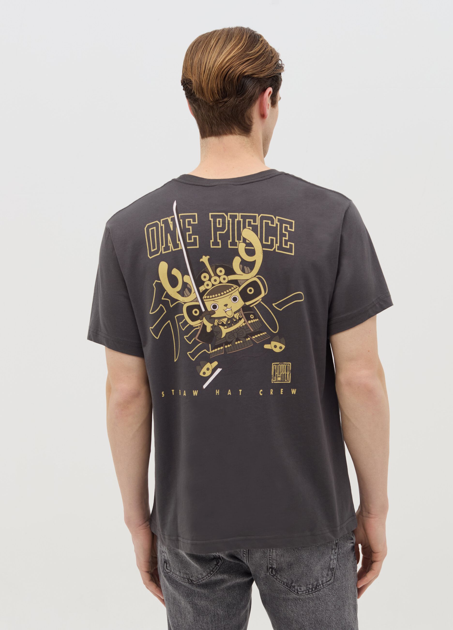 T-shirt in cotone stampa One Piece