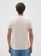 White pure cotton regular fit T-shirt_2