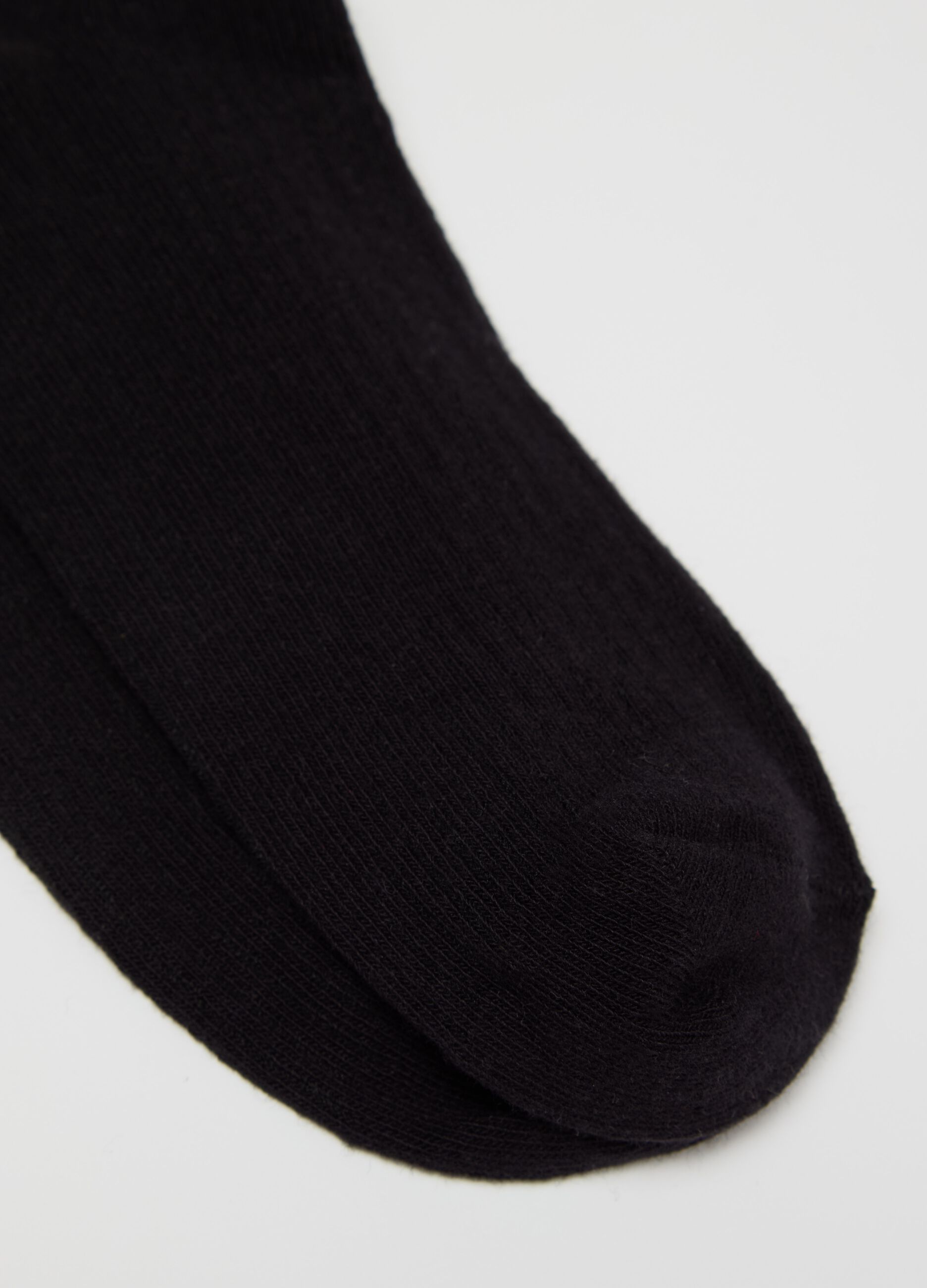Socks with diamanté heart