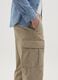 Cargo trousers with internal drawstring_3