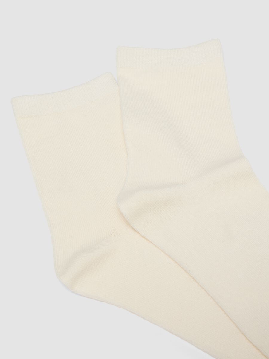 2-pack of multicolour socks in stretch organic cotton_1