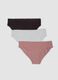 Three-pack of multicolour organic stretch cotton jersey briefs_0
