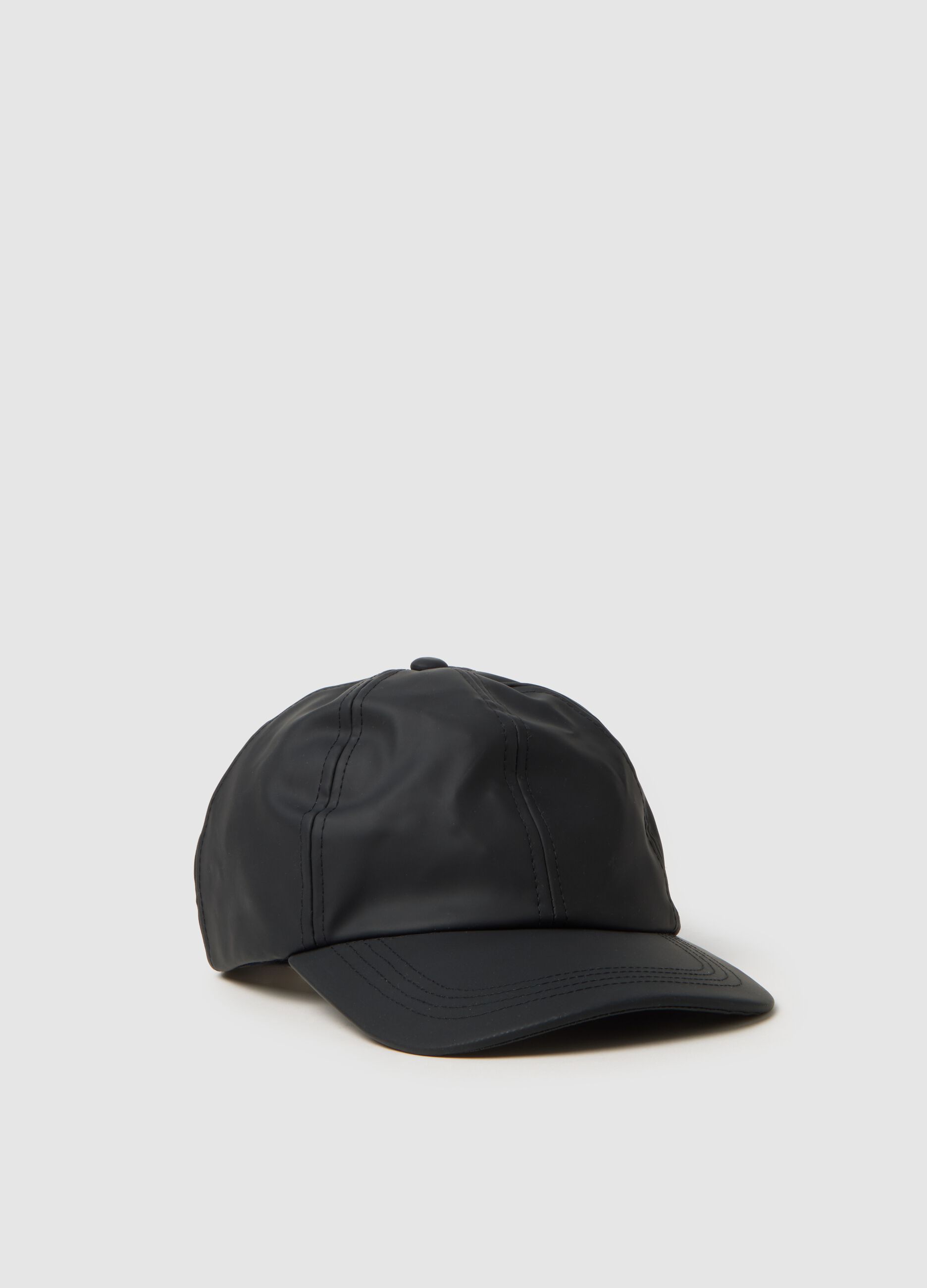 Black PVC Hat