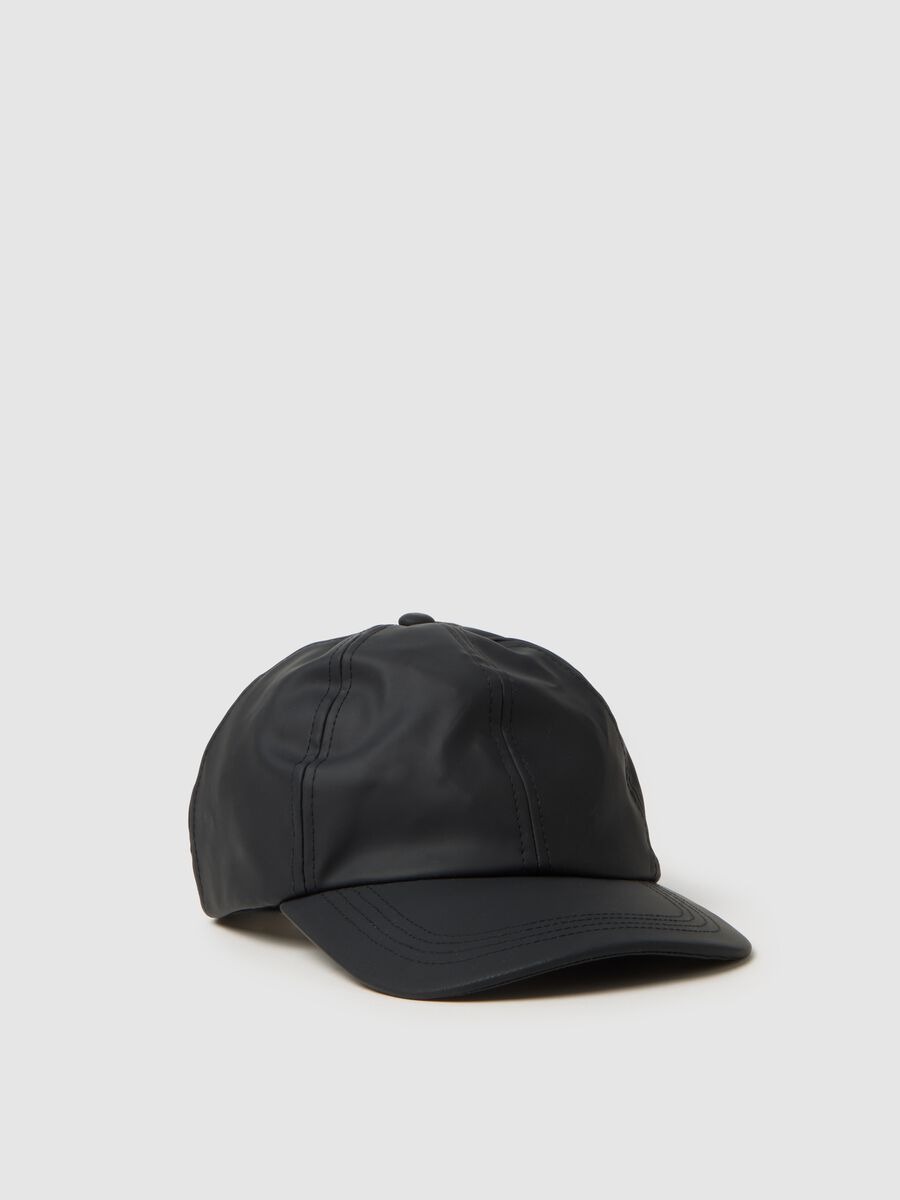 Black PVC Hat_0