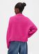 Pink cotton jumper for girls_1
