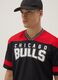 Multicolour pure cotton regular fit Chicago Bulls T-shirt_3