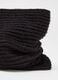 Ribbed neck warmer in lurex_2