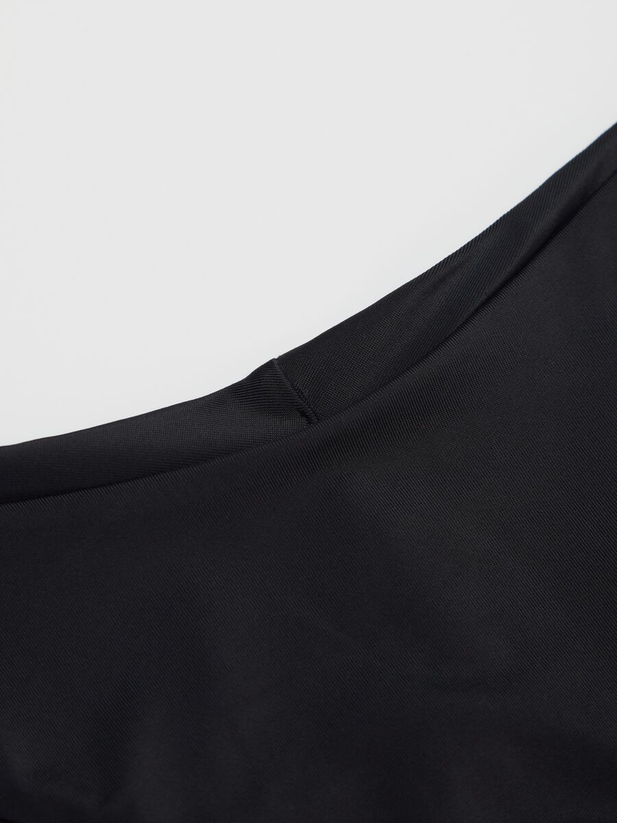 Women’s briefs in black stretch fabric with comfy fit_5