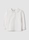 White organic stretch-cotton polo shirt_0