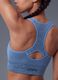 ALTAVIA Breathable Padded Technical Blue Top_1