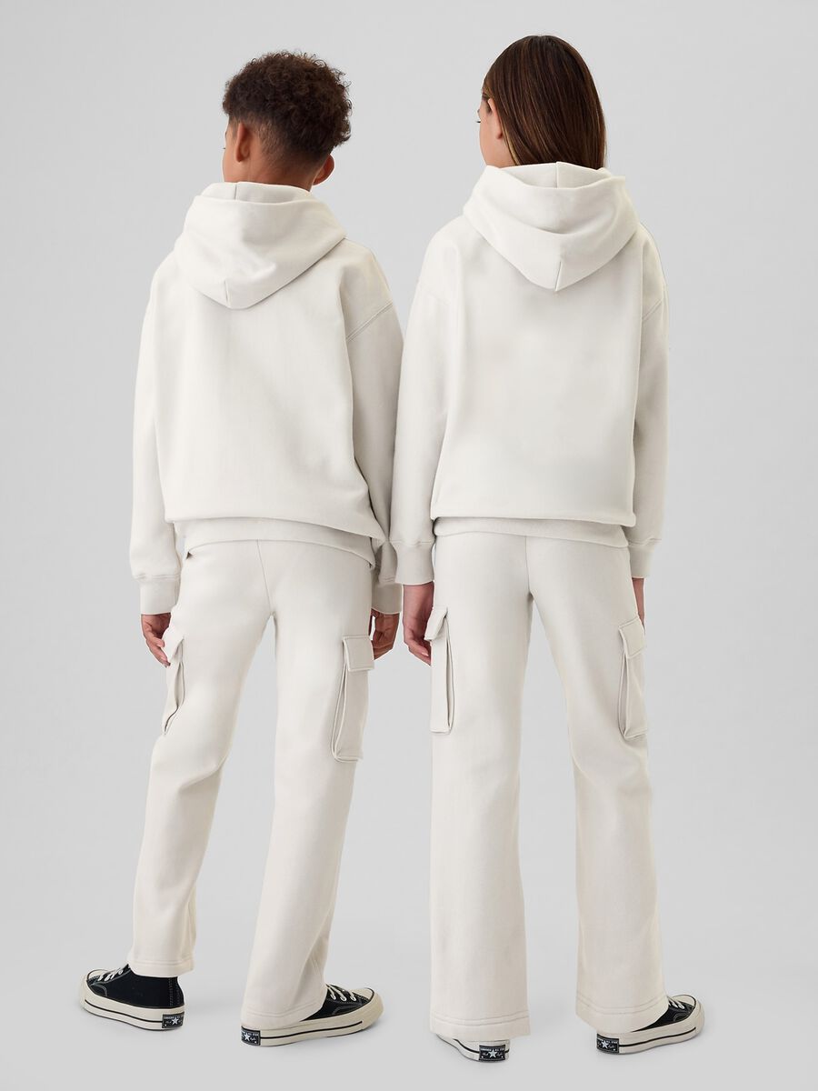 Joggers cargo in felpa_2