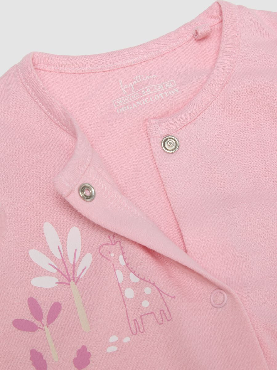 2-pack of multicolour pure cotton baby sleepsuits_3