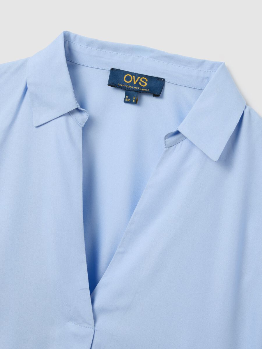 Light blue long-sleeve regular fit shirt_5