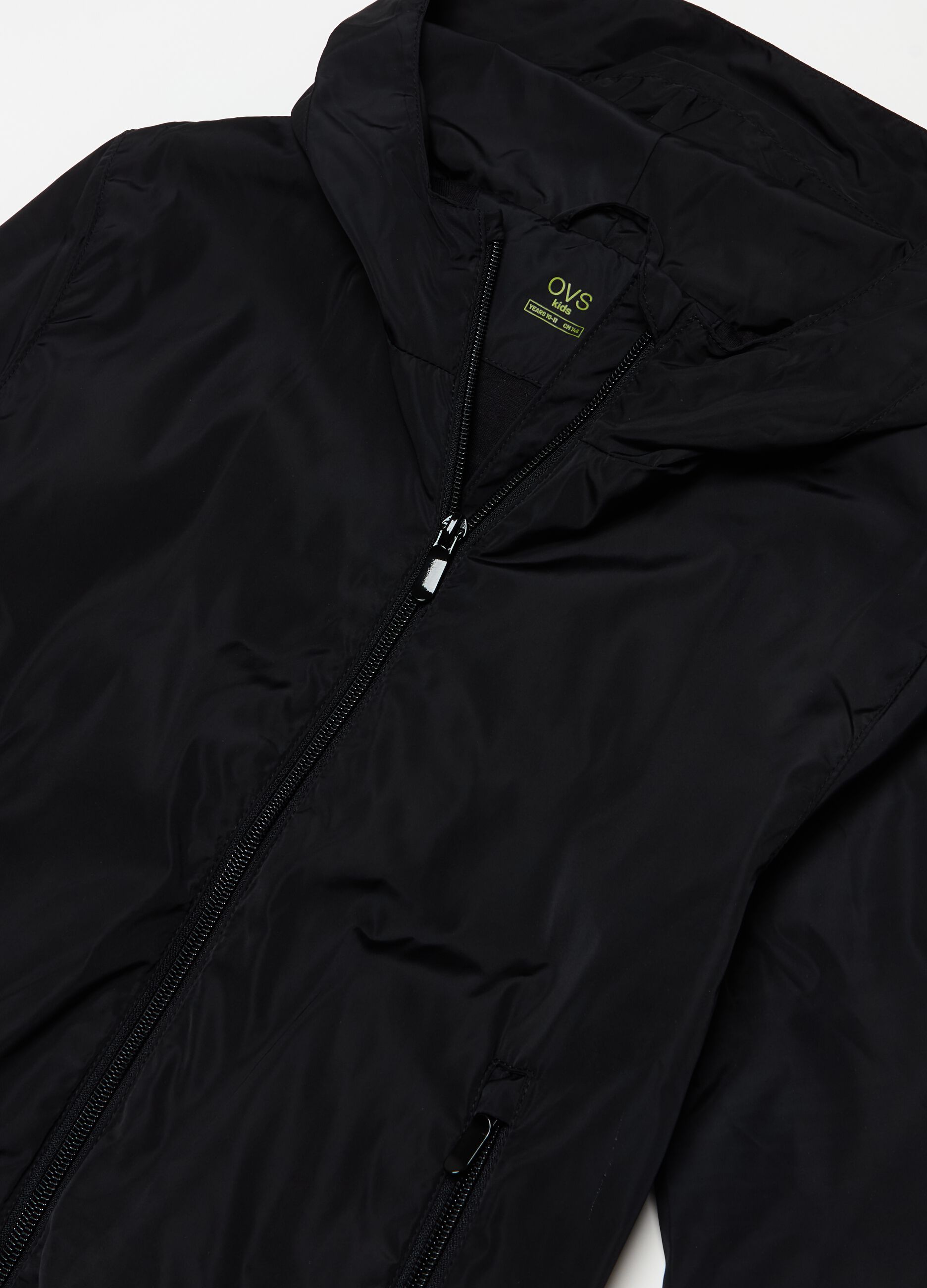 Waterproof jacket with hood