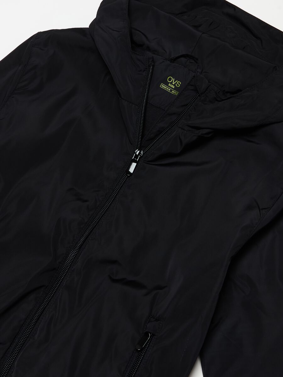 Waterproof jacket with hood_2