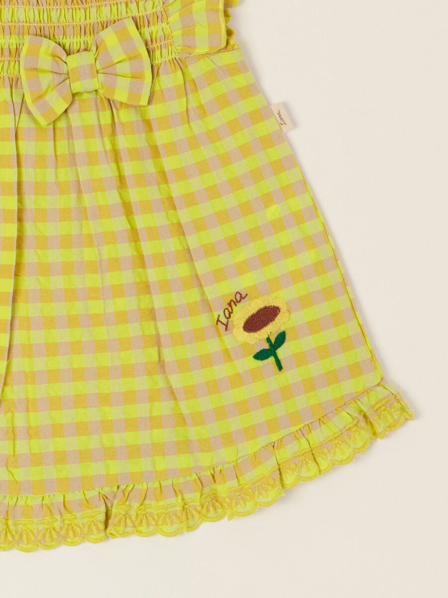 Vestito misto cotone a righe IANA_2
