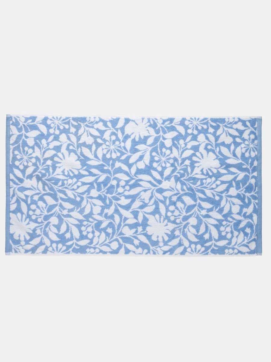 Floral towel in cotton_1