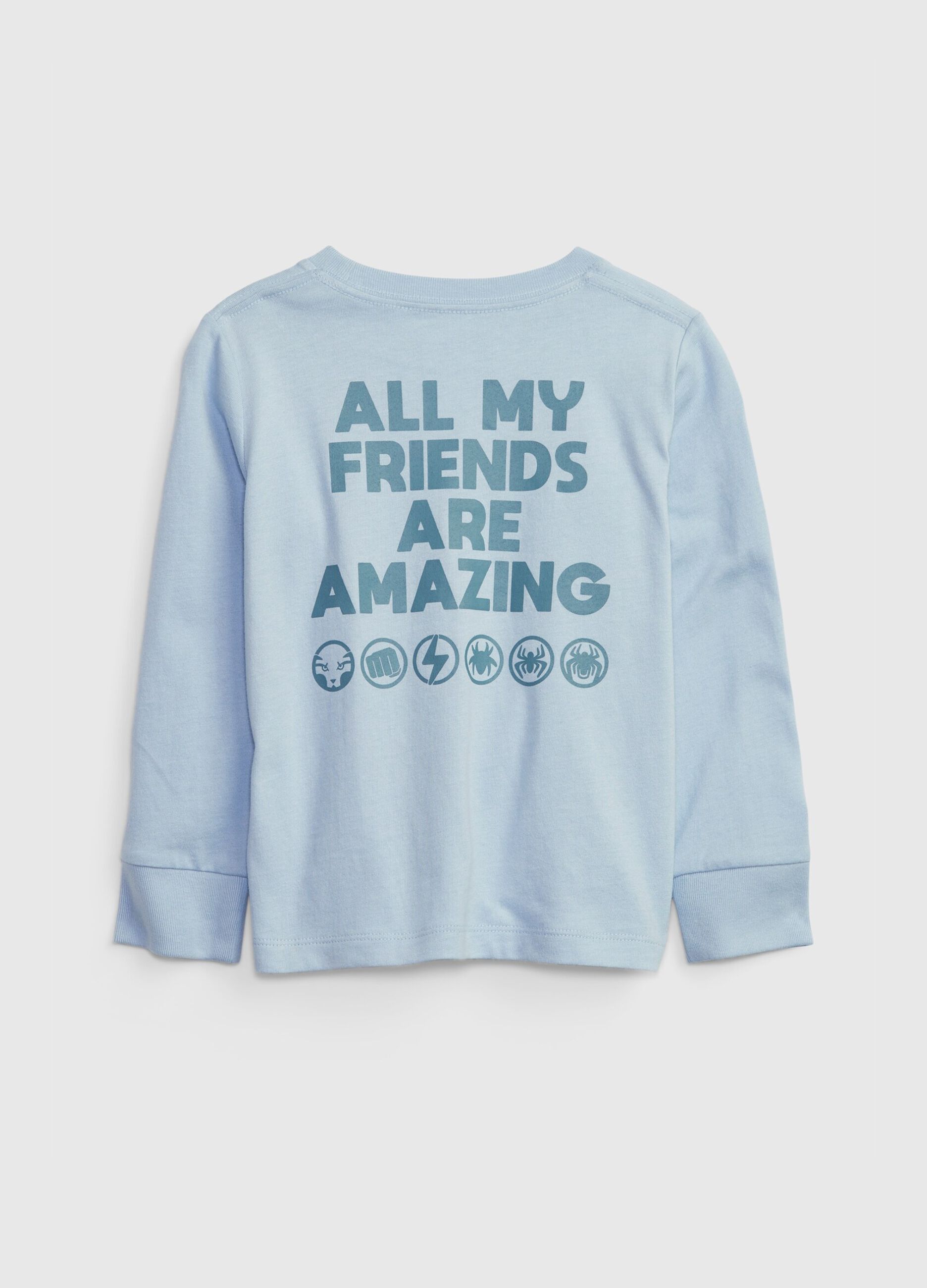 T-shirt a maniche lunghe Marvel Super Heroes