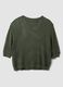 Green open-knit mesh top_4