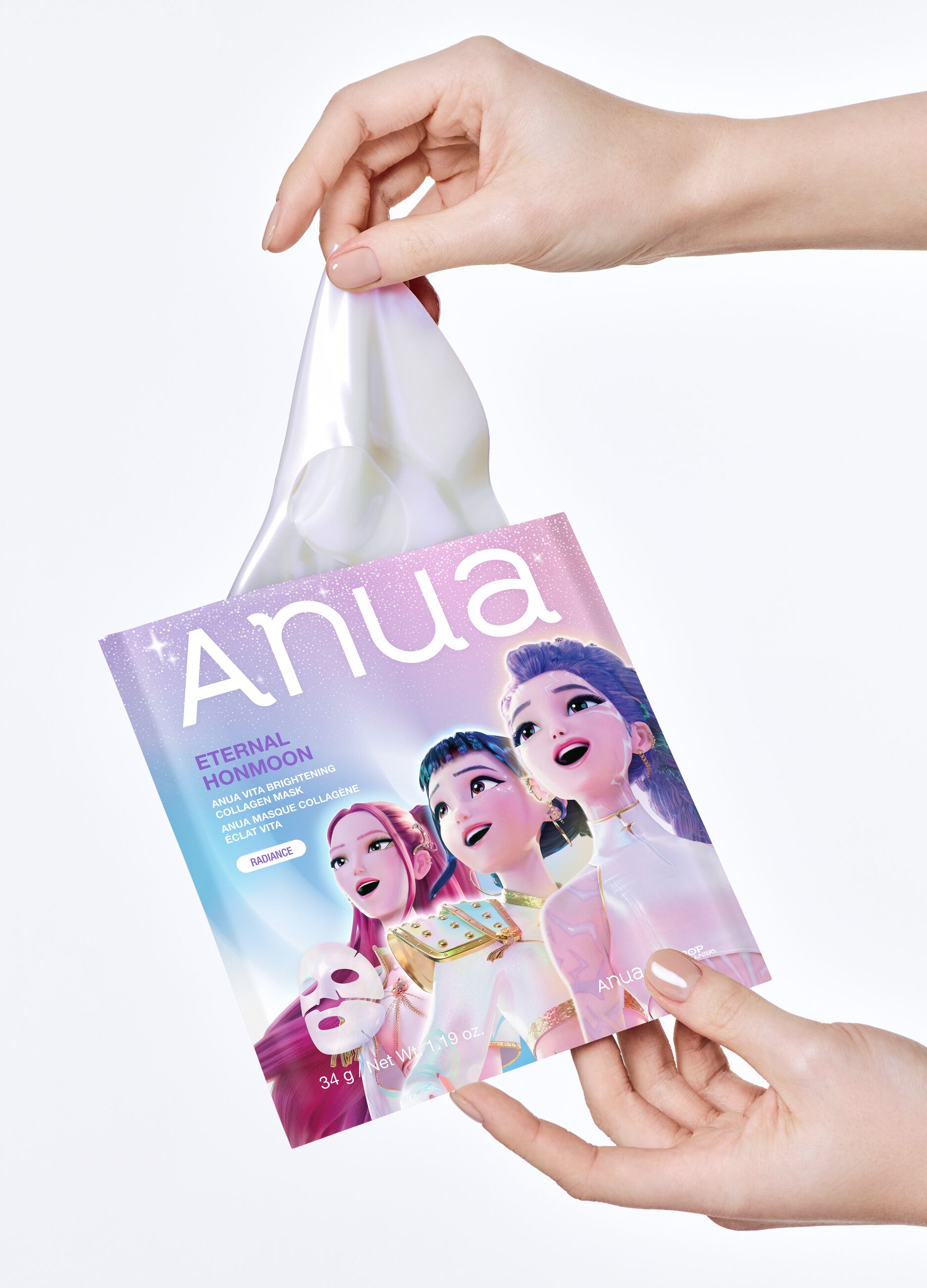 Vita Brightening Collagen Mask 34g | Anua K-Pop Demon Hunters