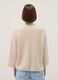 Beige Regular Fit Cable Knit Cardigan_3