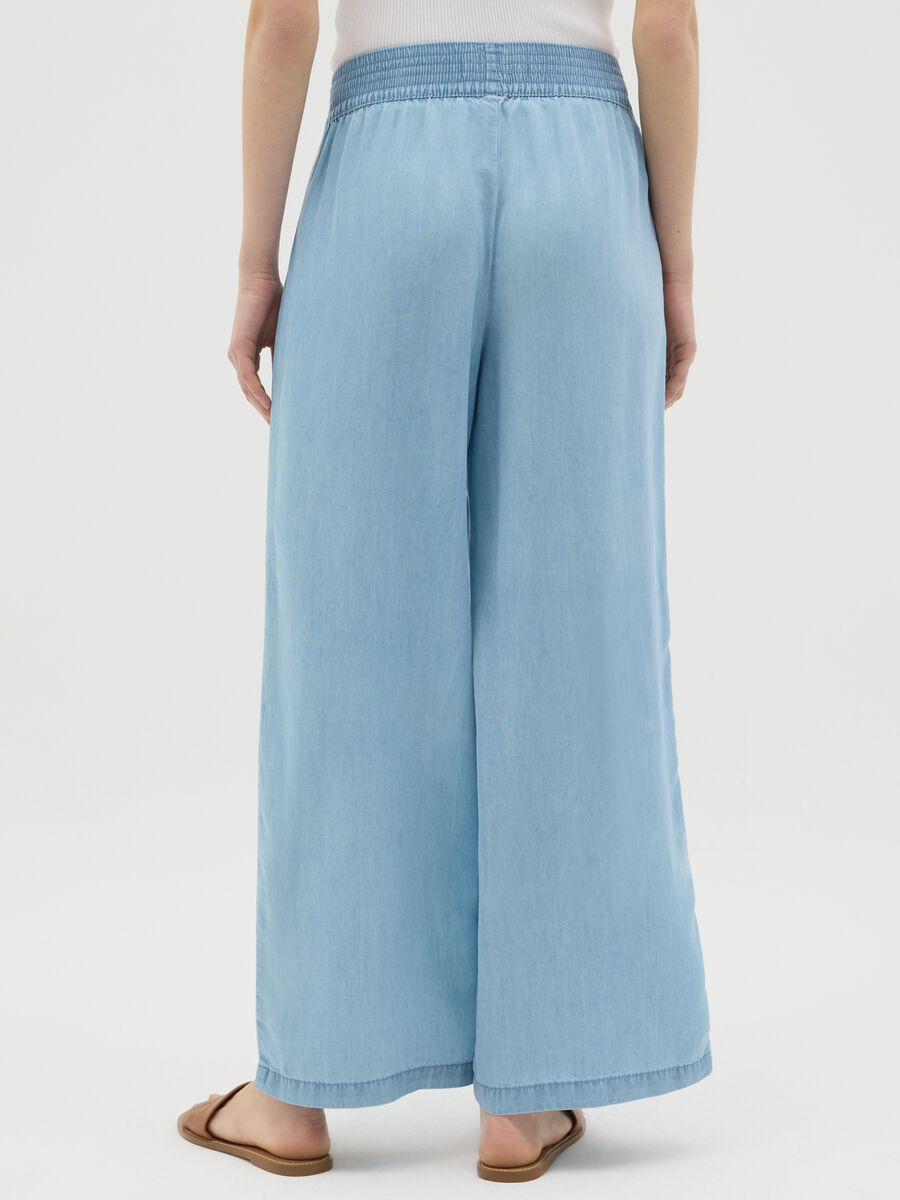 Wide-leg jeans in Lyocell_2